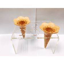 冰淇淋甜筒餅乾-鬱金香花杯