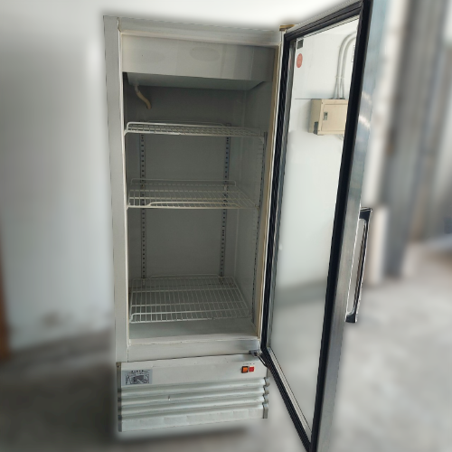 400L單門玻璃冷藏冰箱